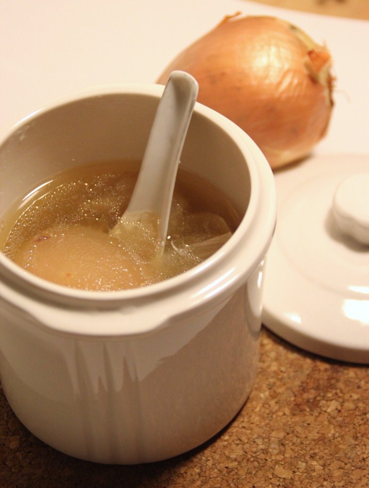 pear in snow fungus soup