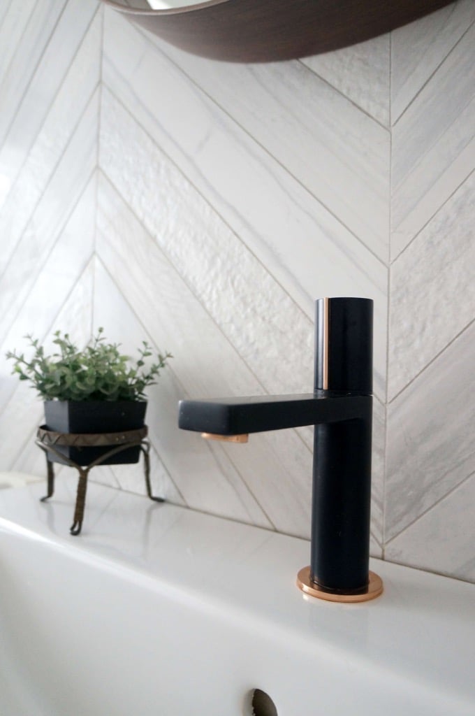 Master Bathroom remodel: with engineered marble tiles