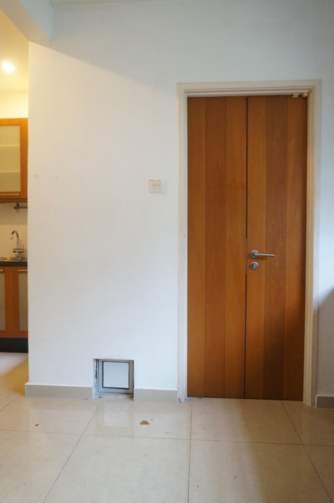 door to yard