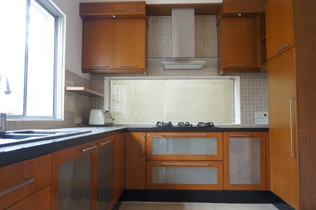 cabinets before