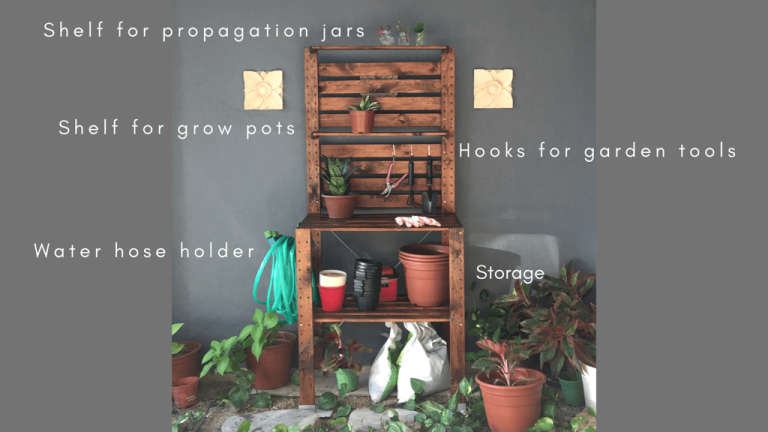 ikea hejne potting table